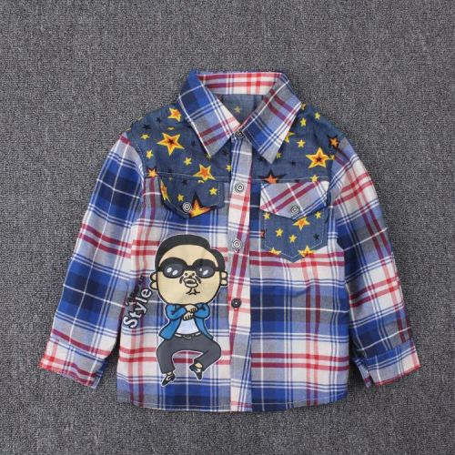 Chemise garçon à manche longue en Toile de coton - Ref 2077700