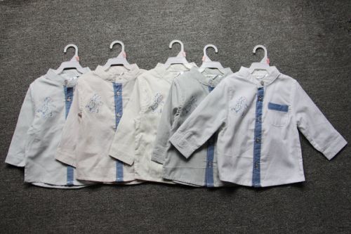 Chemise garçon à manche longue - Ref 2077737