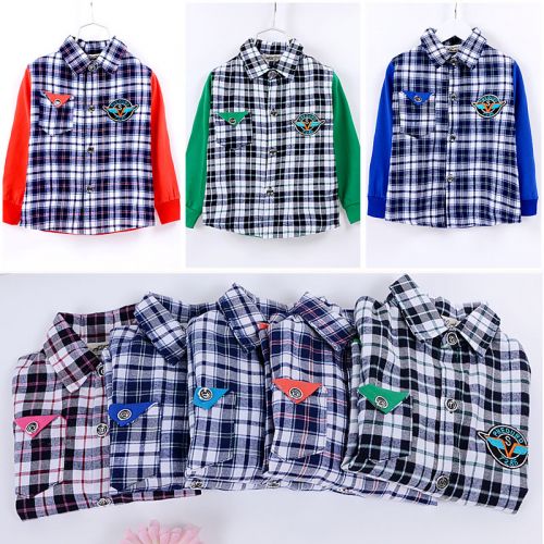 Chemise garçon à manche longue - Ref 2077780