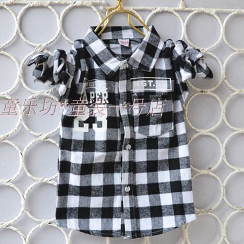 Chemise garçon à manche longue - Ref 2077804