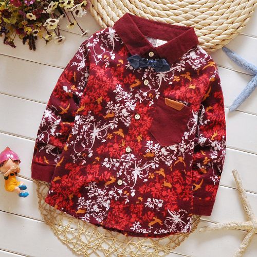 Chemise garçon à manche longue - Ref 2077830