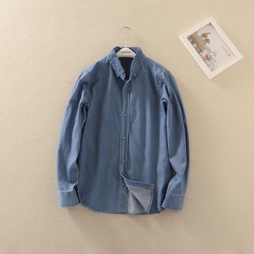 Chemise garçon à manche longue - Ref 2077855