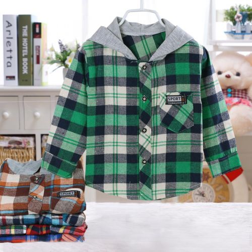 Chemise garçon à manche longue - Ref 2077857