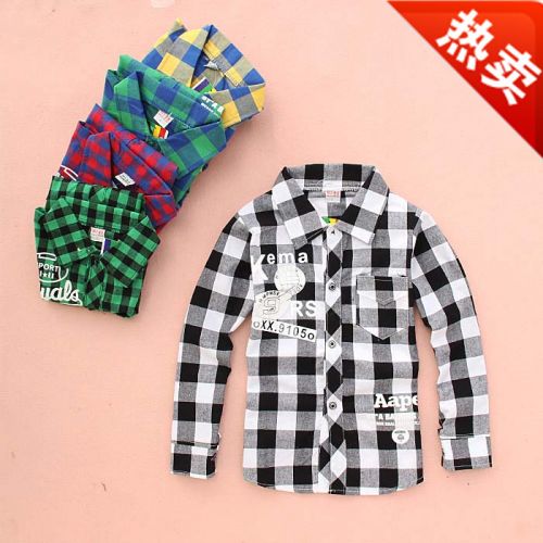 Chemise garçon à manche longue - Ref 2077898