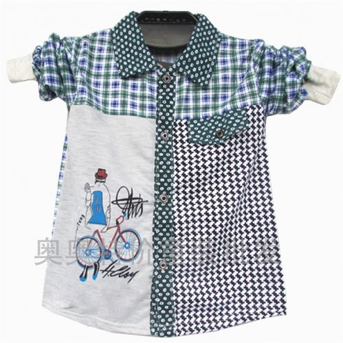 Chemise garçon à manche longue - Ref 2077921