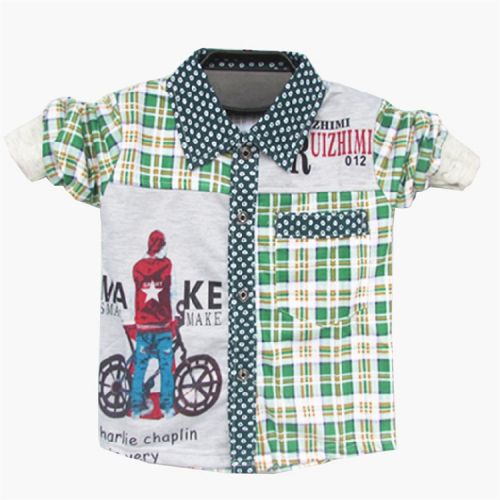 Chemise garçon à manche longue - Ref 2077930