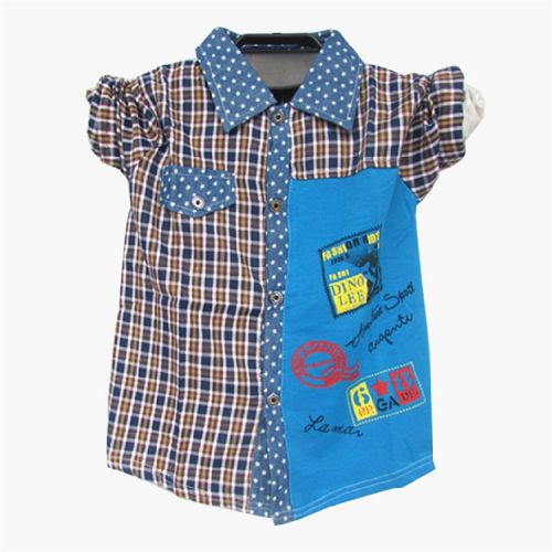 Chemise garçon à manche longue - Ref 2077934