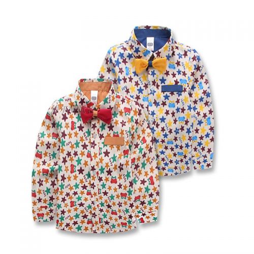 Chemise garçon à manche longue - Ref 2077962