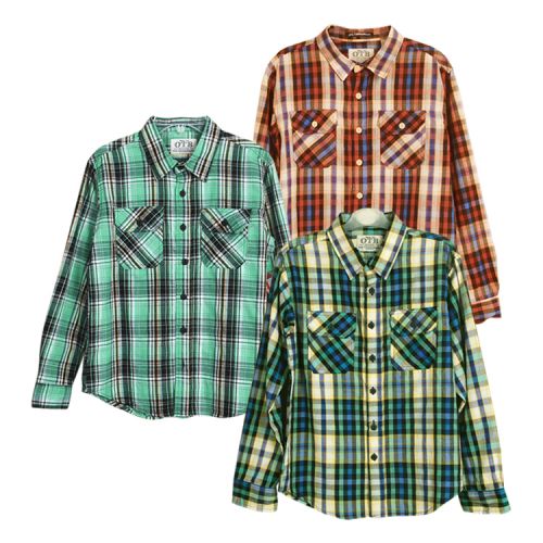 Chemise garçon à manche longue - Ref 2077976