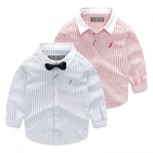 Chemise garçon à manche longue - Ref 2078021