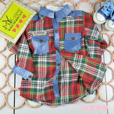 Chemise garçon à manche longue - Ref 2078030