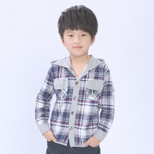 Chemise garçon à manche longue - Ref 2078037