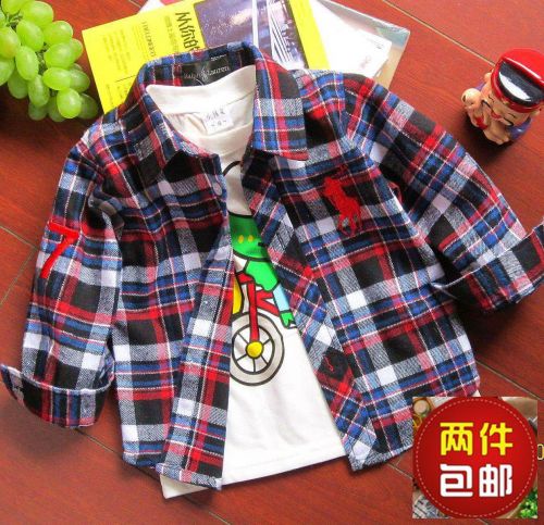 Chemise garçon à manche longue - Ref 2078086