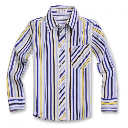 Chemise garçon à manche longue - Ref 2078125