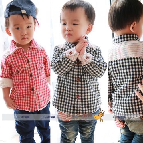 Chemise garçon à manche longue - Ref 2078130