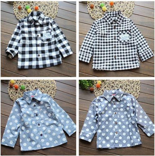 Chemise garçon à manche longue - Ref 2078146