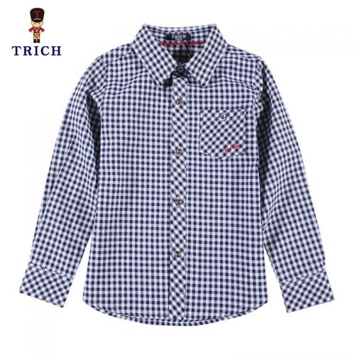 Chemise garçon TRICH à manche longue - Ref 2078148