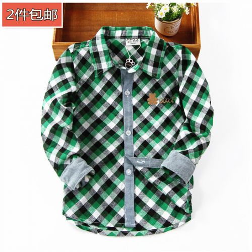 Chemise garçon à manche longue - Ref 2078170