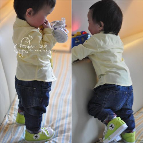 Chemise garçon à manche longue - Ref 2078178