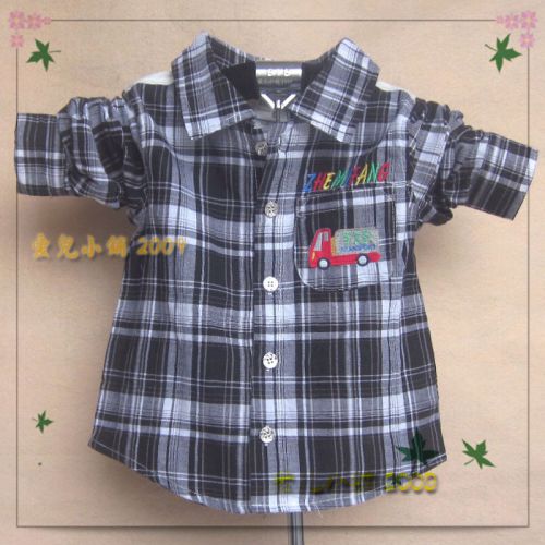 Chemise garçon à manche longue - Ref 2078196