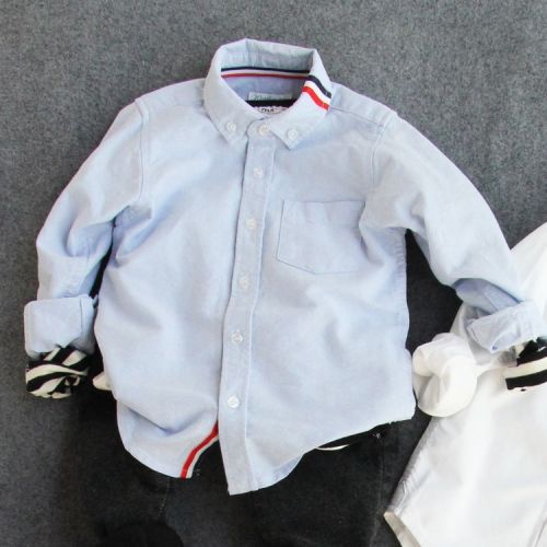 Chemise garçon à manche longue - Ref 2078223