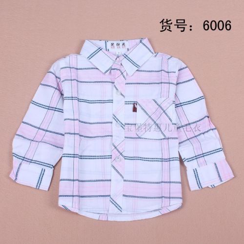 Chemise garçon à manche longue - Ref 2078233