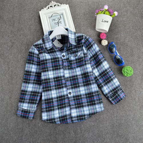 Chemise garçon AIXIN à manche longue en lin - Ref 2078249