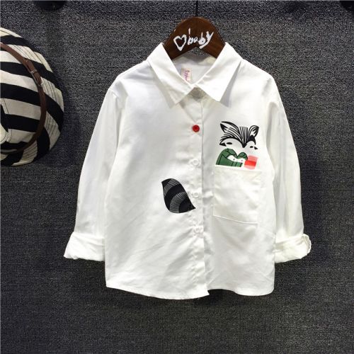 Chemise garçon à manche longue - Ref 2078278