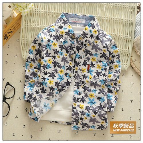 Chemise garçon à manche longue - Ref 2078298