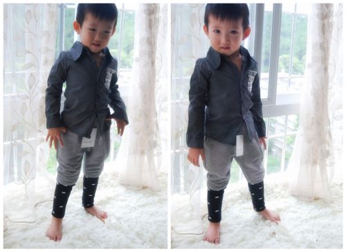 Chemise garçon à manche longue - Ref 2078367