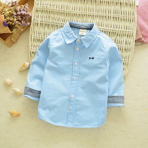 Chemise garçon à manche longue - Ref 2078392