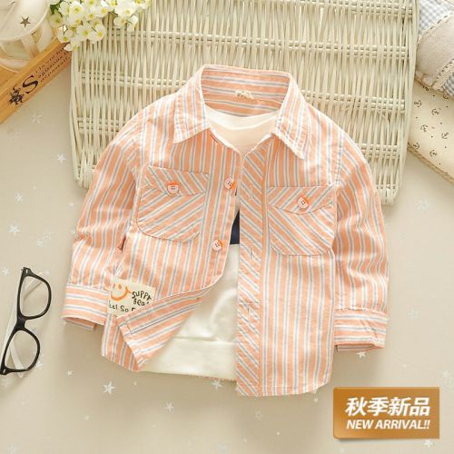 Chemise garçon à manche longue - Ref 2078416