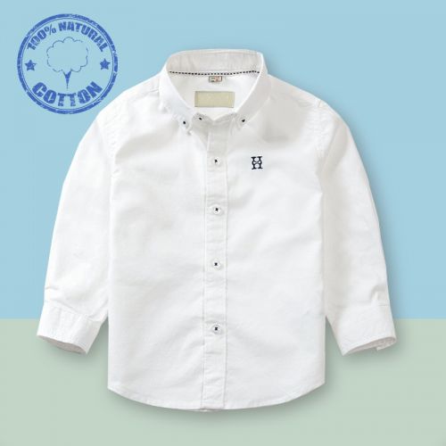 Chemise garçon à manche longue - Ref 2078433