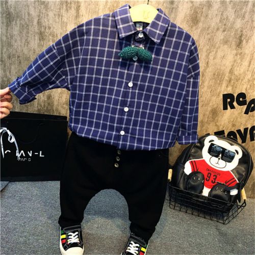 Chemise garçon à manche longue - Ref 2078500