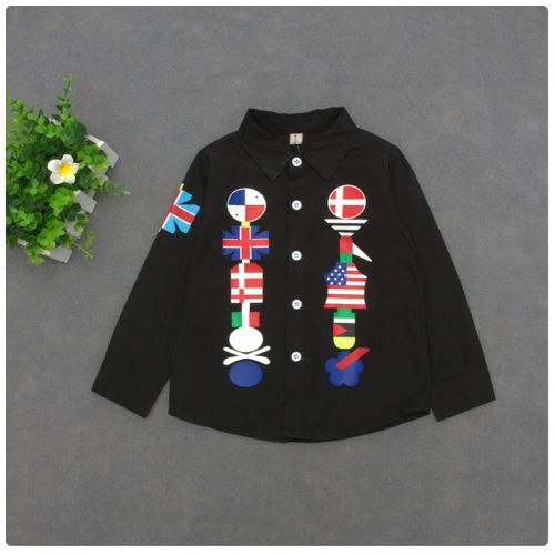 Chemise garçon à manche longue - Ref 2078511