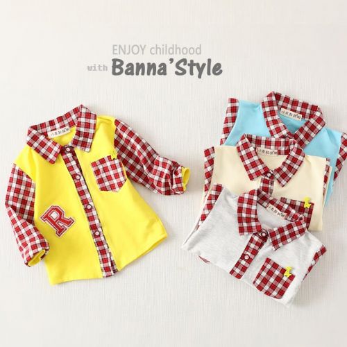 Chemise garçon à manche longue - Ref 2078520