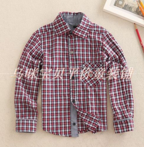 Chemise garçon à manche longue - Ref 2078525