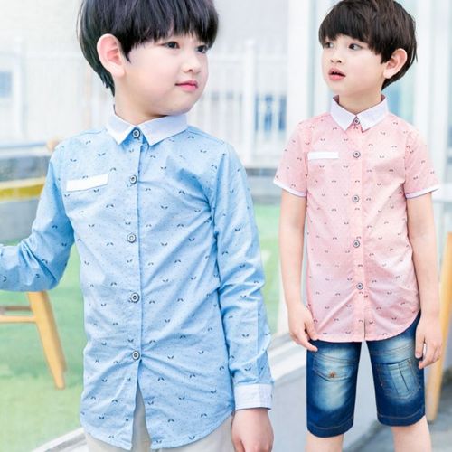 Chemise garçon à manche longue - Ref 2078559