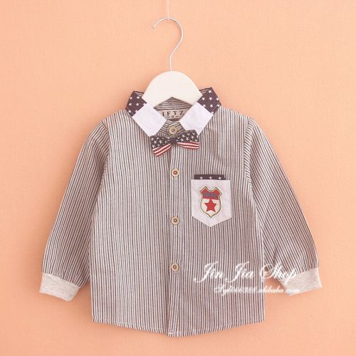 Chemise garçon à manche longue - Ref 2078561