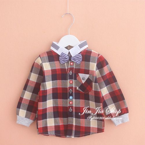 Chemise garçon à manche longue - Ref 2078566