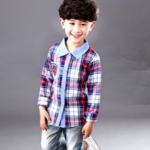 Chemise garçon à manche longue - Ref 2078595