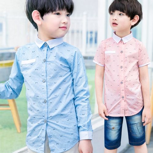 Chemise garçon à manche longue - Ref 2078646