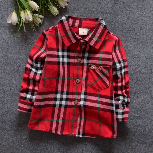 Chemise garçon à manche longue - Ref 2078665