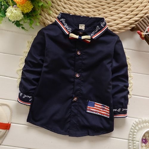 Chemise garçon à manche longue - Ref 2078667