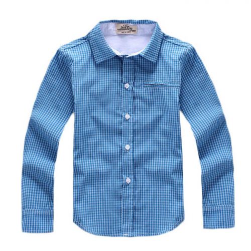 Chemise garçon à manche longue - Ref 2078670