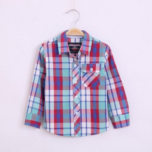 Chemise garçon à manche longue - Ref 2078687