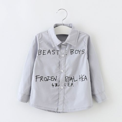 Chemise garçon à manche longue - Ref 2078704