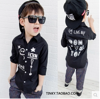 Chemise garçon à manche longue - Ref 2078705