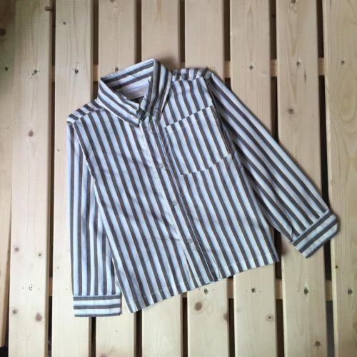 Chemise garçon AM&AMPOT à manche longue - Ref 2078718