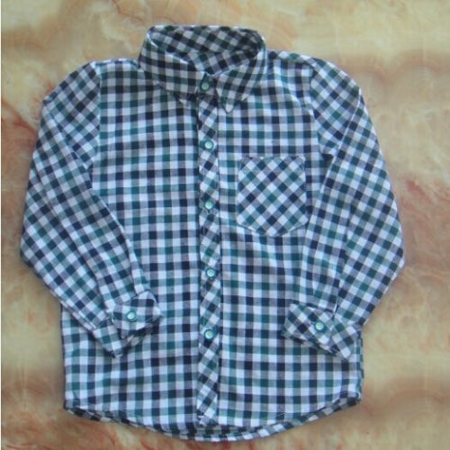 Chemise garçon à manche longue en lin - Ref 2078733